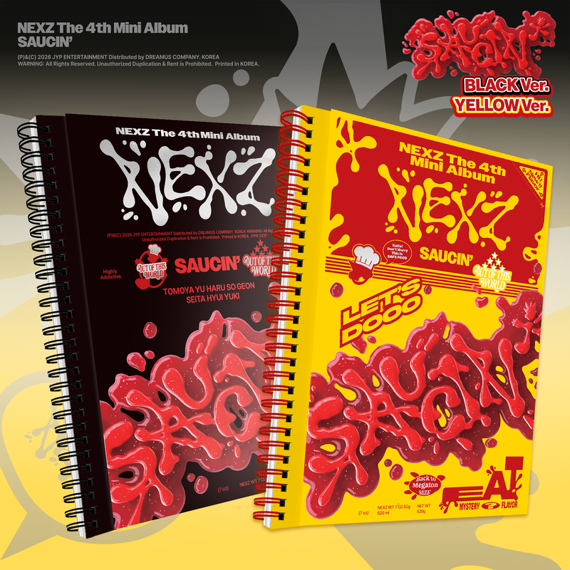 NEXZ SAUCIN Black Yellow ver - cover