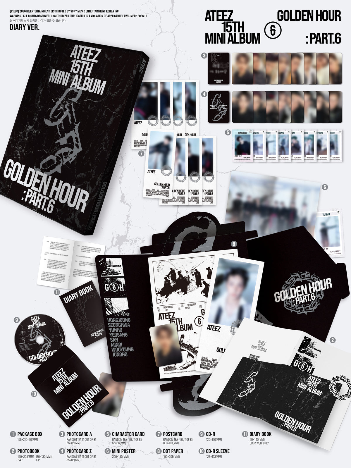 ATEEZ GOLDEN HOUR Part.6 - contenu 3