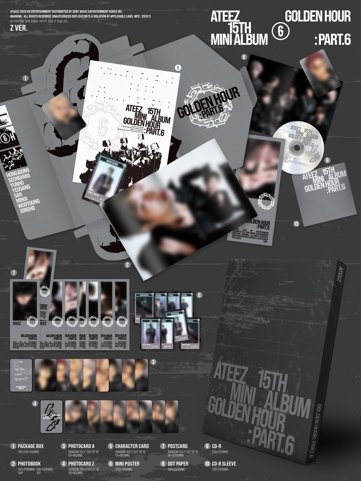 ATEEZ GOLDEN HOUR Part.6 - contenu 4