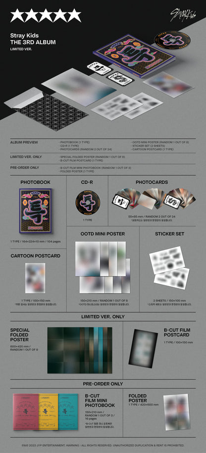 Contenu de l'album 5-STAR LIMITED VER.