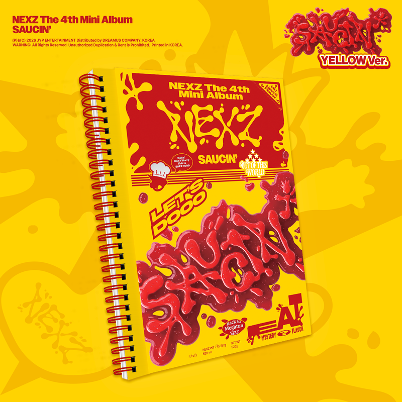 NEXZ SAUCIN Black Yellow ver - cover 3