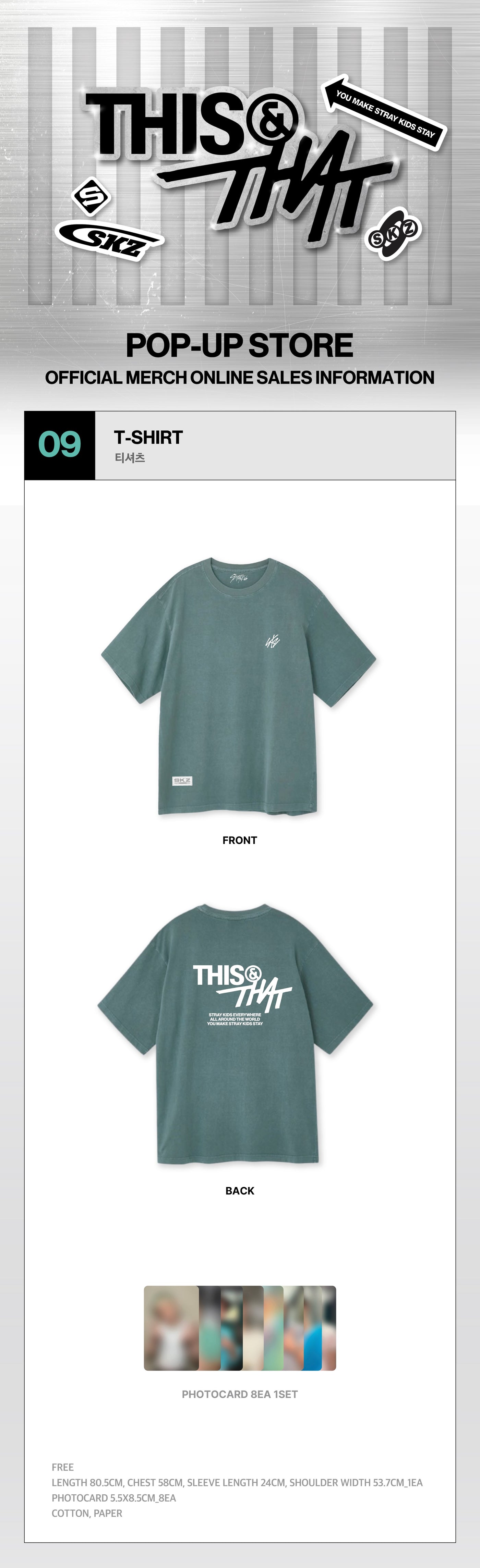 Stray Kids T-Shirt This & That - Product Details