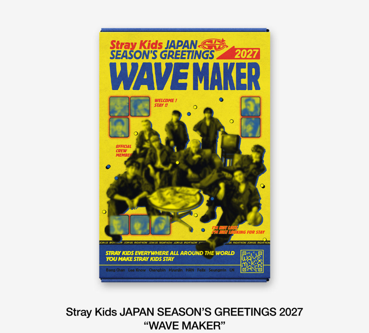 Stray Kids Season's Greetings 2027 WAVE MAKER - box