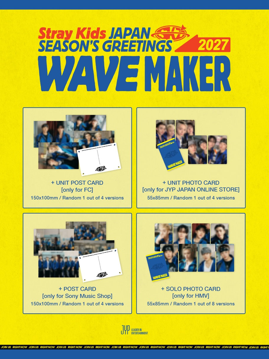 Stray Kids - JAPAN SEASON'S GREETINGS 2027 