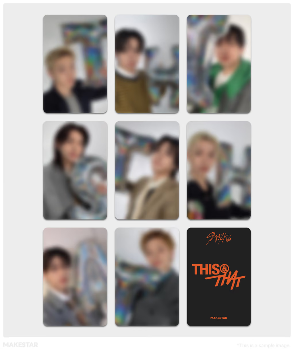 Stray Kids - This & That Makestar Lucky Draw photocard