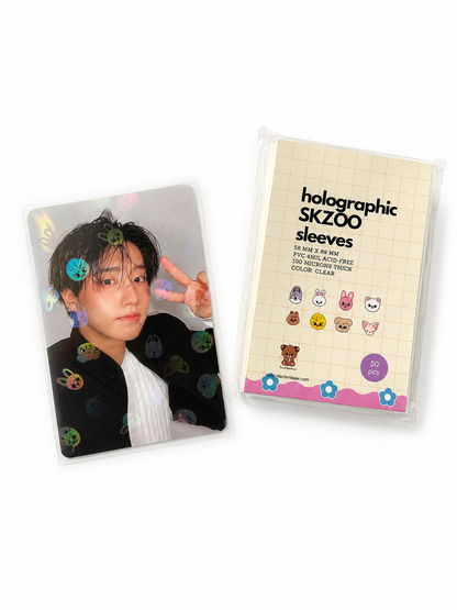 Sleeves holographiques SKZOO 58x89 mm