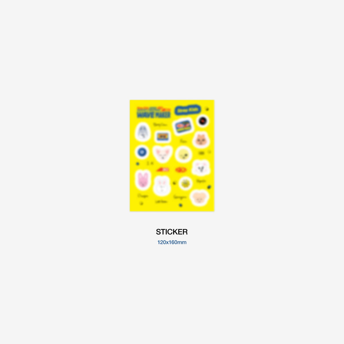 Stray Kids Season's Greetings 2027 WAVE MAKER - stickers