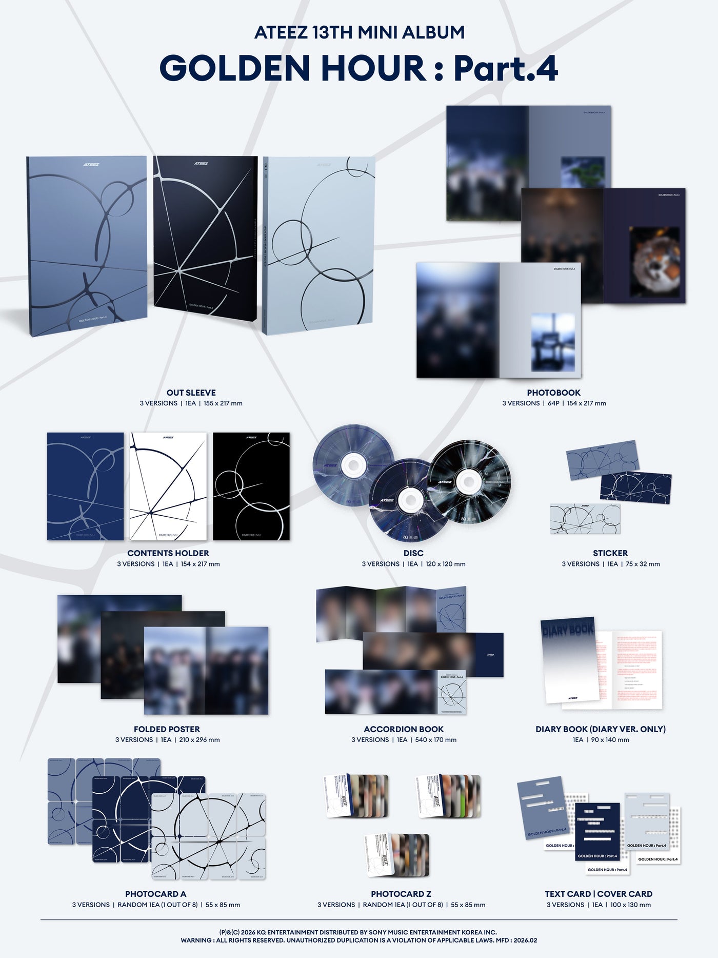 ATEEZ - Golden Hour : Part.4 album