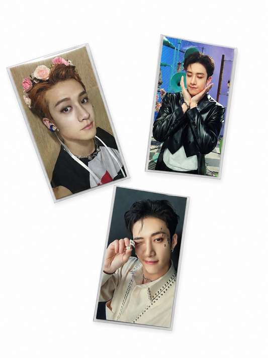 Sleeves premium photocards format japonais 57x98 mm