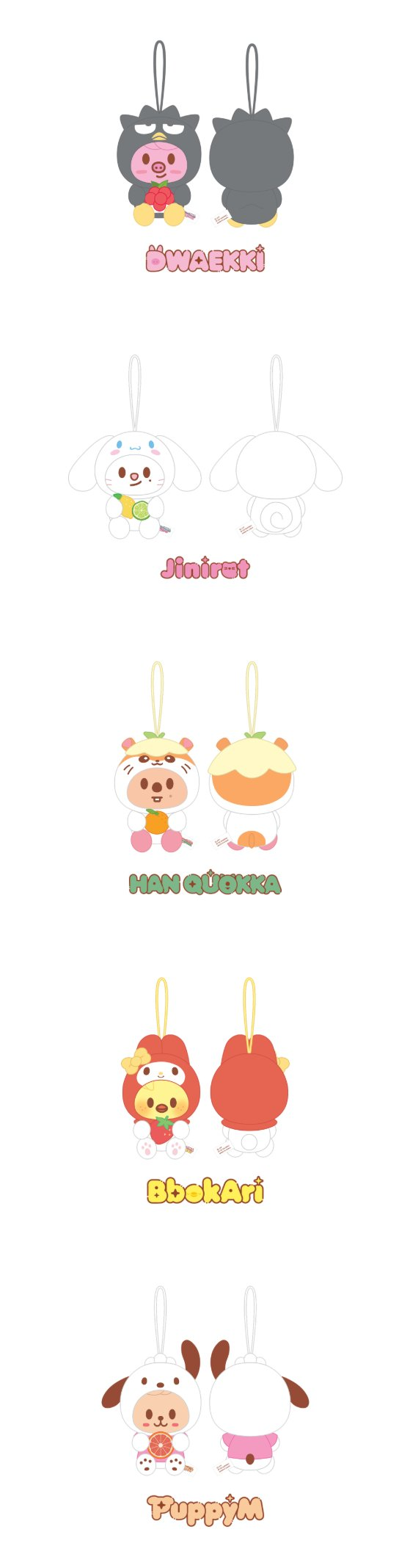 Stray Kids - SCENT PLUSH - SKZOO X SANRIO CHARACTERS