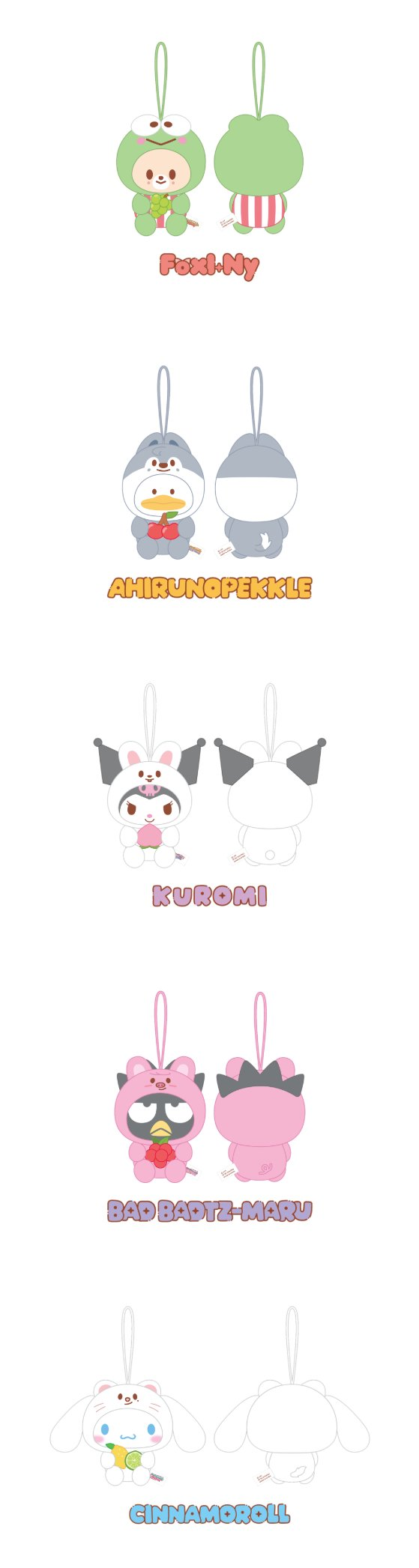 Stray Kids - SCENT PLUSH - SKZOO X SANRIO CHARACTERS