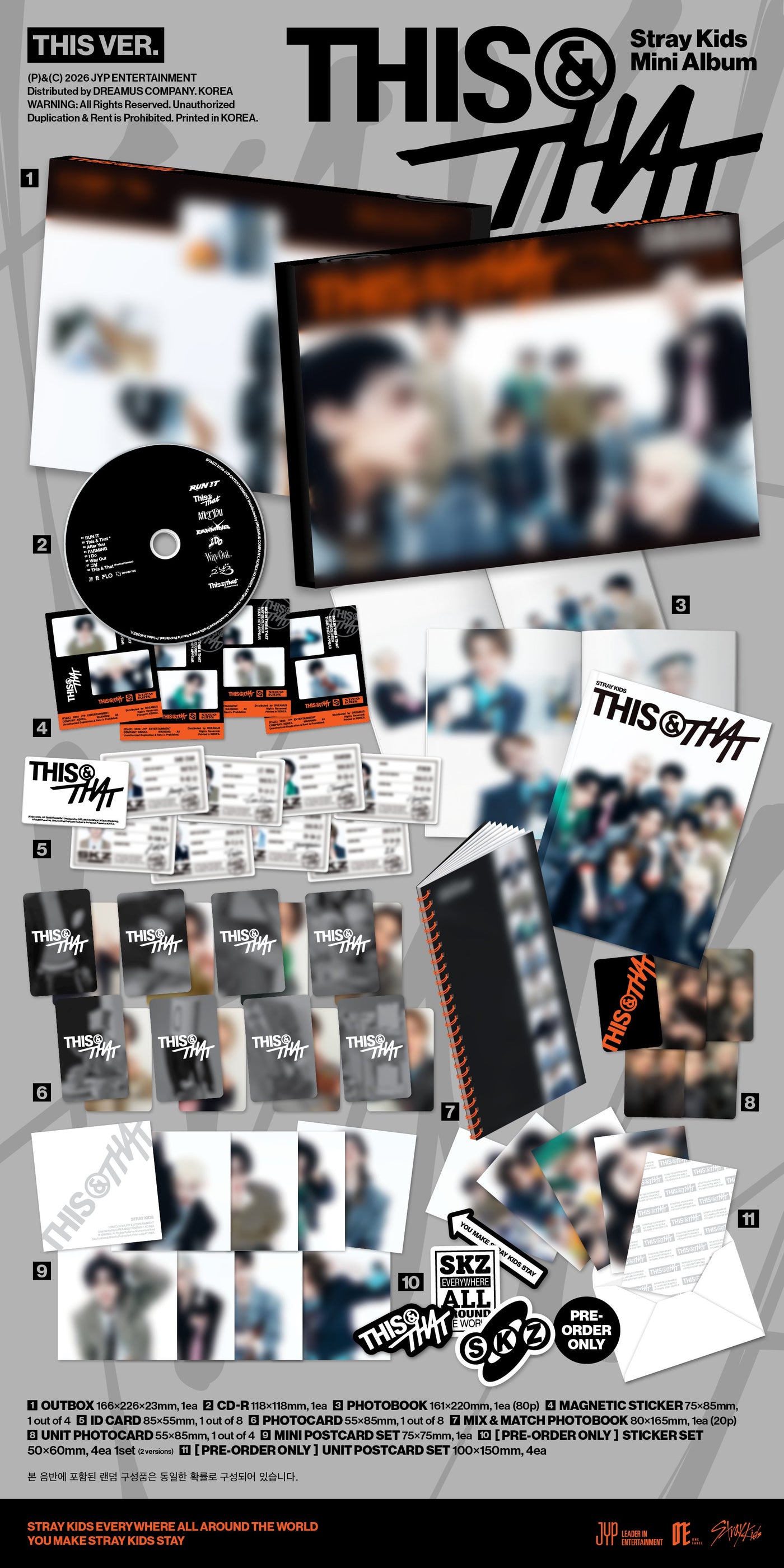 Stray Kids - THIS & THAT (THIS VER., THAT VER.)