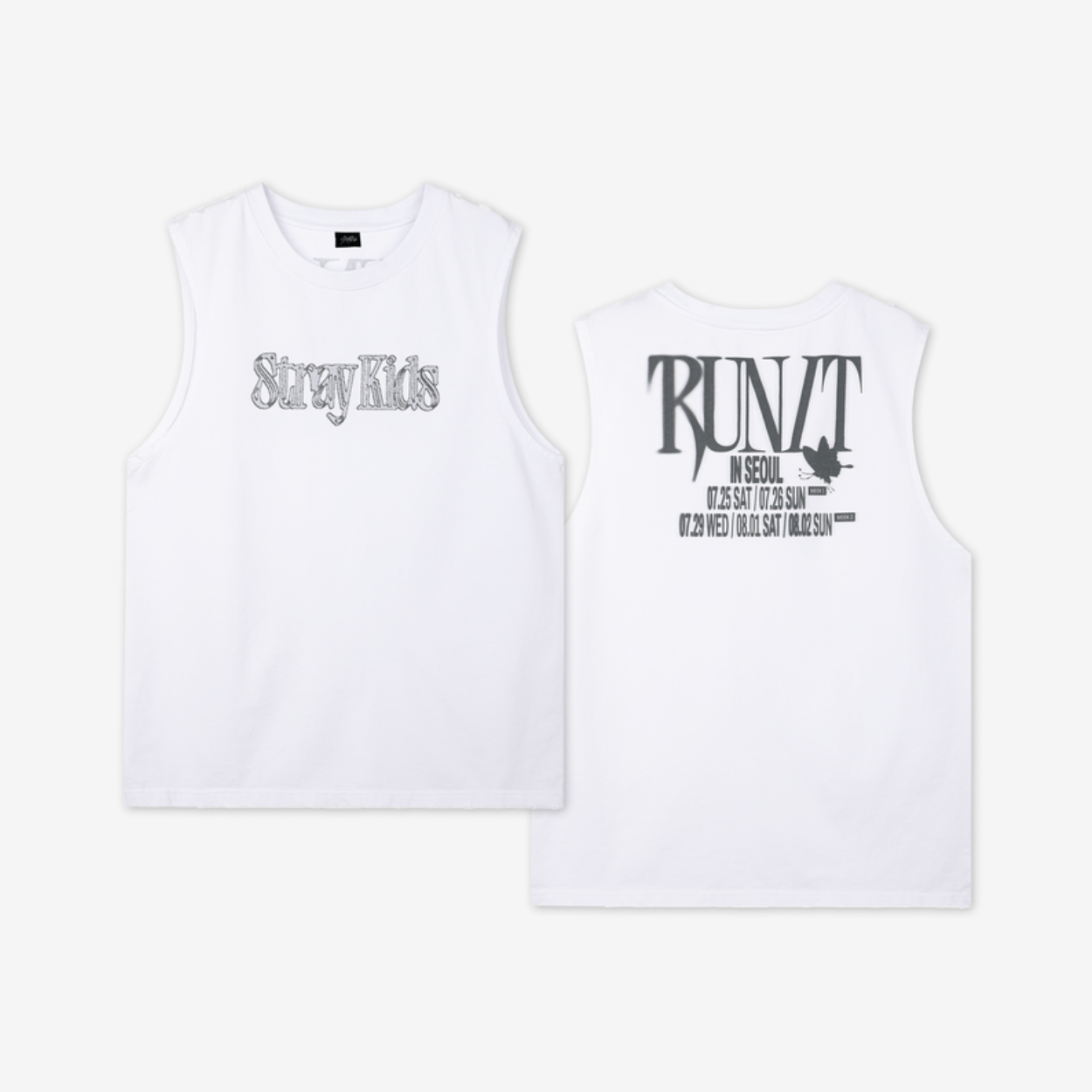 Stray Kids - SLEEVELESS TOP - RUN IT