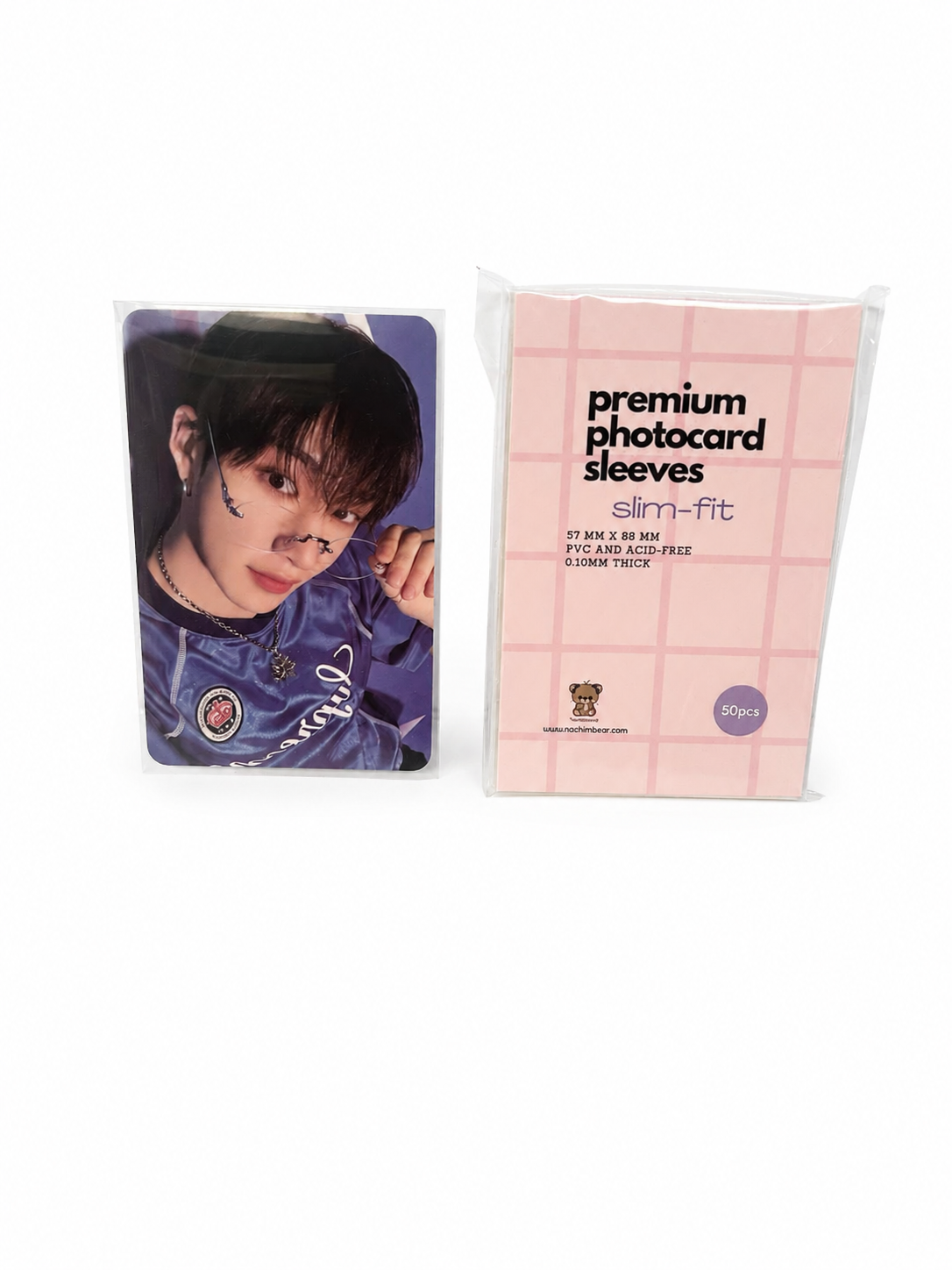 Sleeves premium slim-fit 57x88 mm – vue 2